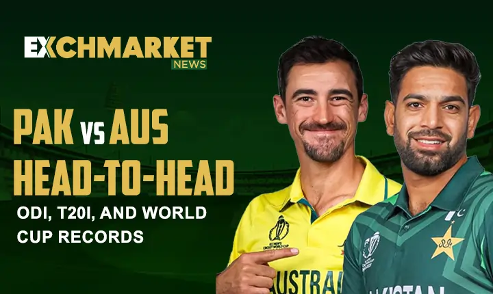 PAK vs AUS Head-to-Head: ODI, T20I, and World Cup Records
